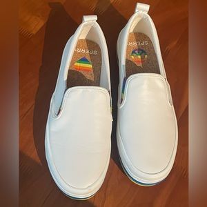 Sperry Pride slip on sneakers size 7